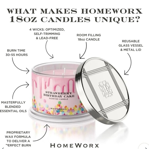 HomeWorx Candle by Slatkin & Co - Picture 4 of 7